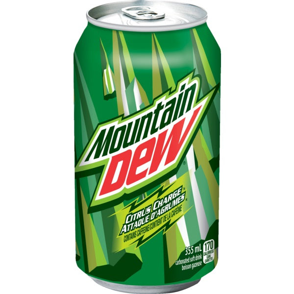 Pop-Mountain Dew 355Ml 12/Ct - 133507