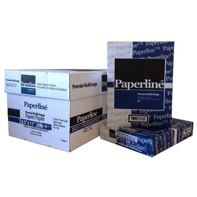 Paper-Paperline Multi-Use 8.5X11 20Lb. 92B 5000/Ct - 14128