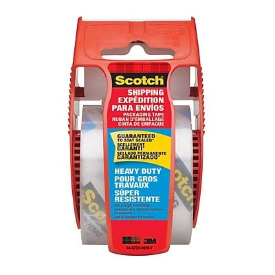 Tape-Box Sealing Heavy Duty Shipping With Dispenser -142Na - 142-ESF