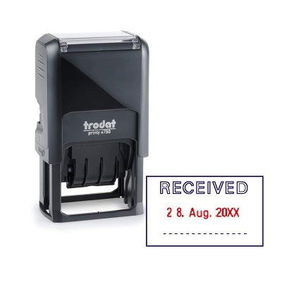Dater-Printy, Received  -4750/L1  -64296 - 143904