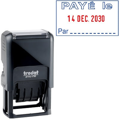 Dater-Printy, Payé Le  -4750/L2 - 143906