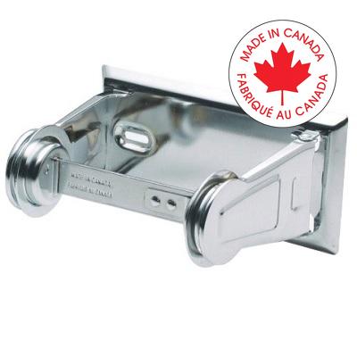 Toilet Paper Dispenser-Frost Single Roll, Chrome - 146