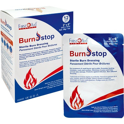 Burn Dressing-First Aid Central, Sterile 2" X 6", 12/Bx - 150172