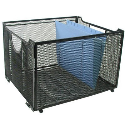 File Box-Mesh Collapsible, Black - 15309