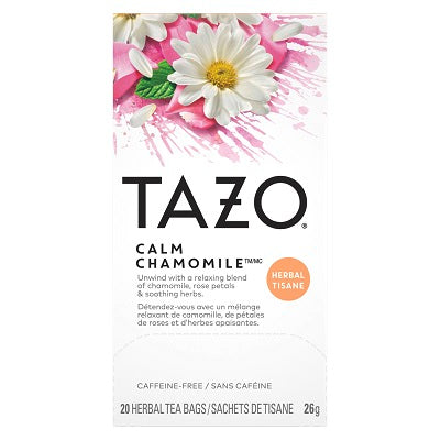 Tea Bags-Tazo Calm Chamomile 20/Box - 15LI143-CALMCHAM20CT