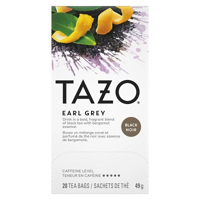 Tea Bags-Tazo Earl Grey 20/Box - 15LI143-EARLGREY20CT