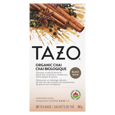 Tea Bags-Tazo Organic Chai 20/Box - 15LI143-ORGCHAI20CT
