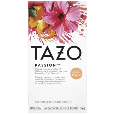 Tea Bags-Tazo Passion 20/Bx - 15LI143-PASSION20CT