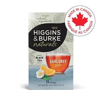 Tea Bags-Higgins & Burke Naturals, Earl Grey Grove (30371) - 15MP104-EARLGR20S