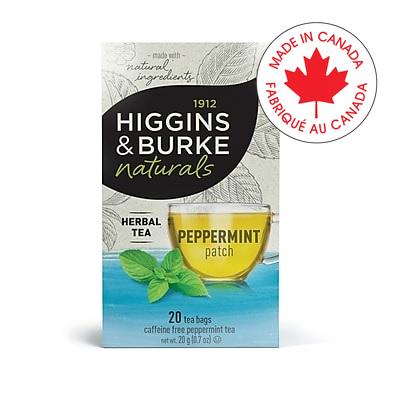 Tea Bags-Higgins & Burke Naturals, Peppermint (30389) - 15MP104-PEPMINT20S