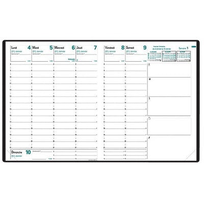Planner Refill-Weekly, 10.75X8.25 President French 2025 - 16001F