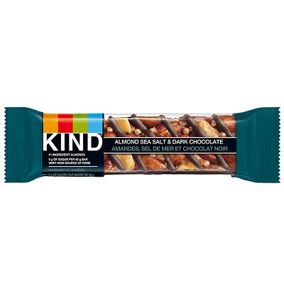 Snack Bar-Kind Nuts, Sea Salt & Dark Chocolate 40G (17269) - 17175