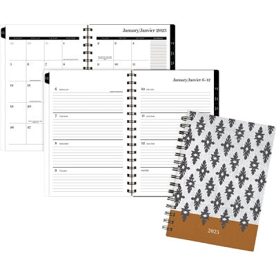 Planner-Weekly/Monthly Cambridge Adorn 8-1/2X6  Bil.  2025 - 1723-200F