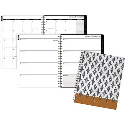 Planner-Weekly/Monthly Cambridge Adorn 11X9 Bil. 2025 - 1723-905F