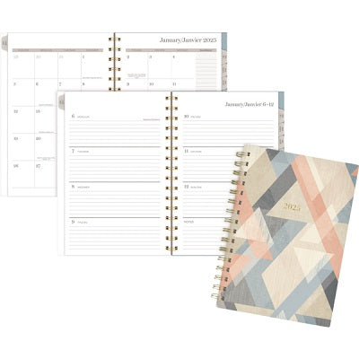 Planner-Weekly/Monthly Cambridge Triad 8-1/2X6 Bil.  2025 - 1728-200F