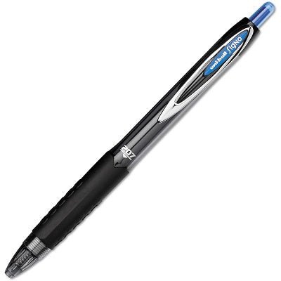 Pen-Retractable, Uni 207 Gel, Needle Blue - 1736098