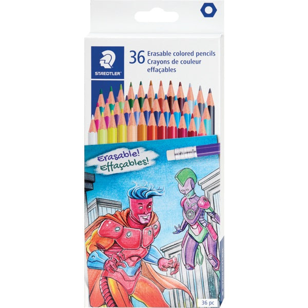 Pencils-Erasable Colour, 36/Pk - 17550D36