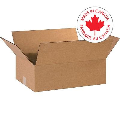 Box-Shipping, Corrugated 18 X 12 X 6, Kraft 25/Pk - 1804013