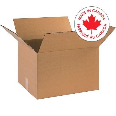 Box-Shipping, Corrugated 18 X 14 X 12, Kraft 25/Pk - 1812083A
