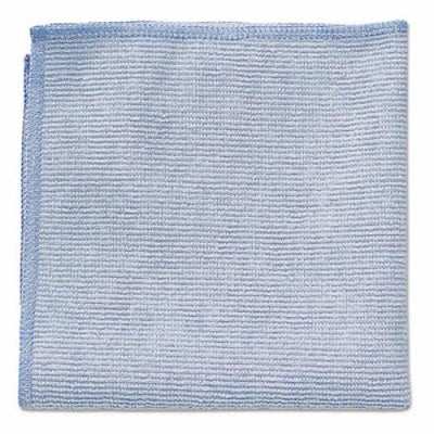 Cleaning Cloth-Microfibre, 12" X 12" Light Duty, Blue 24/Pk - 1820579