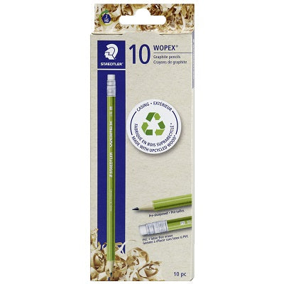 Pencils-Wopex 2.0 Graphite Pencil, Hb 10/Pk - 182 C10