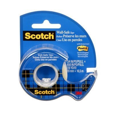 Tape-Wall-Safe, 19Mmx16.5M Dispenser - 183-ESF