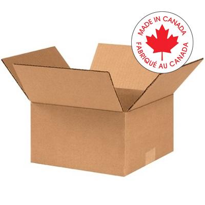 Box-Shipping, Corrugated 9 X 9 X 5, Kraft 25/Pk - 1855037