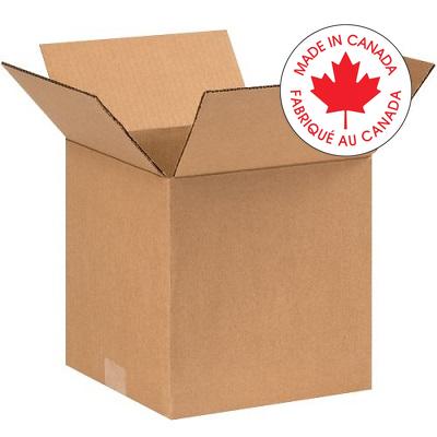 Box-Shipping, Corrugated 9 X 9 X 9, Kraft 25/Pk - 1855039
