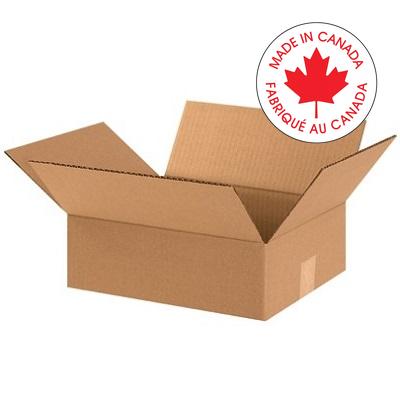 Box-Shipping, Corrugated 12 X 10 X 4, Kraft 25/Pk - 1855048