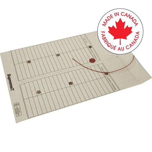 Envelope-Interoffice 10X13 Button & String, 100/Box - 19005FSC