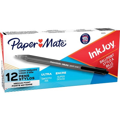 Pen-Retractable, Inkjoy 100Rt Ballpoint, Medium Black 12/Bx - 1951254