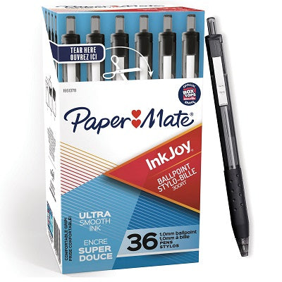 Pen-Retractable, Inkjoy 300Rt Ballpoint 1.0Mm, Black 36/Box - 1951378