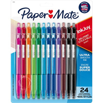 Pen-Retractable, Inkjoy 300Rt Ballpoint, 1.0Mm 24 Assorted - 1951398