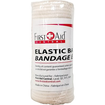 Bandage-First Aid Central Elastic Wrap 4"W X 15'L - 200007