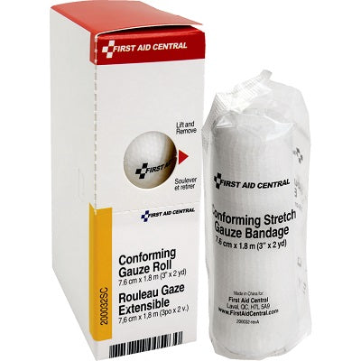 Gauze Bandage-Smartcompliance 3" X 6' Conforming - 200032SC