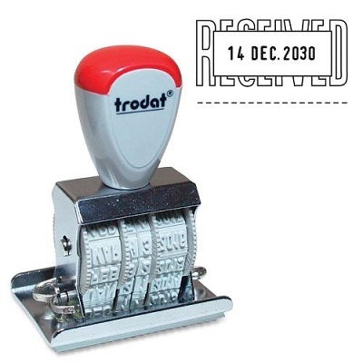 Dater-Die Plate Manual, Received-2210/L1  --28000 - 2017