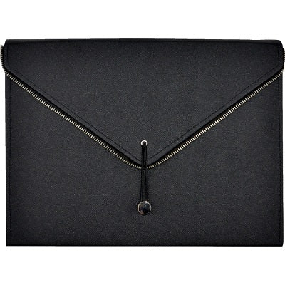 File-Expanding, Fashion 13-Pocket, Black - 20181-BK