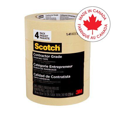 Tape-Masking, General Purpose 36Mmx55M 4/Pack - 2020-36EP4