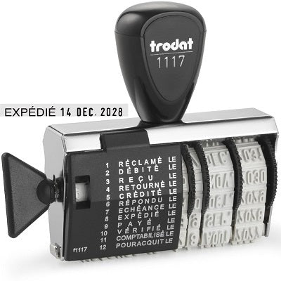 Dater-Manual, Dial-A-Phrase French -1117  --28013 - 2029