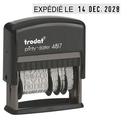 Dater-Printy, Dial-A-Phrase French -4817  --80364 - 2045