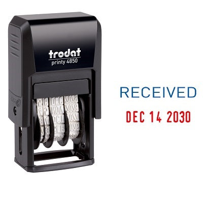 Dater-Printy, Received  -4850/L1  --76753 - 2056