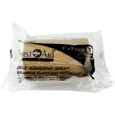 Bandage-First Aid Central Self-Adhesive Wrap 3"W X 15'L - 210020