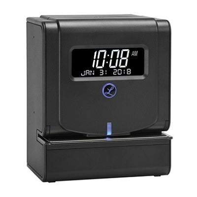 Time Clock-Thermal Print, Tru-Align Card Feature,  Charcoal - 2100HD