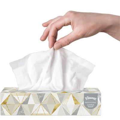 Facial Tissue-Kleenex 2-Ply, Boutique Decorative Box 125/Box - 21606