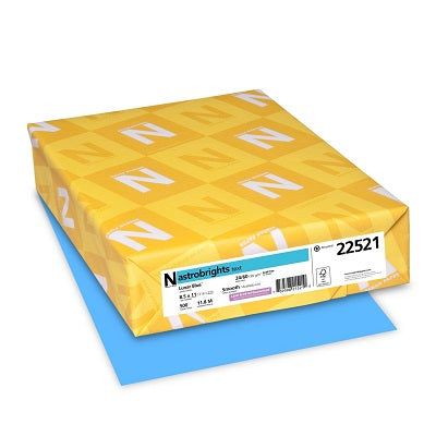 Paper-Astrobrights Letter 24Lb Lunar Blue - 22521