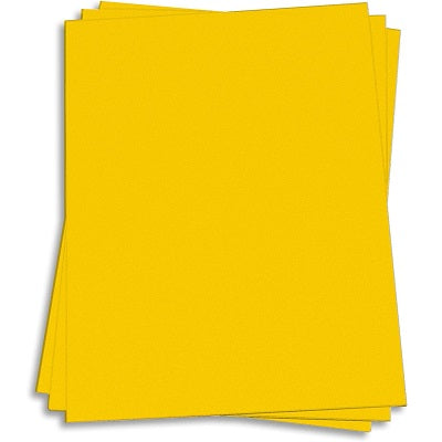 Cover Stock-Astrobrights Letter 65Lb Sunburst Yellow - 22791
