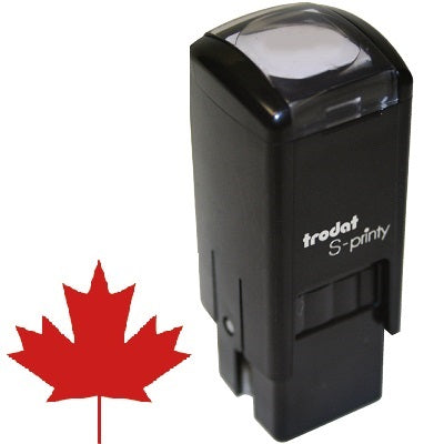 Stamp-S-Printy, Small, Maple Leaf, Red  --11406 - 2287
