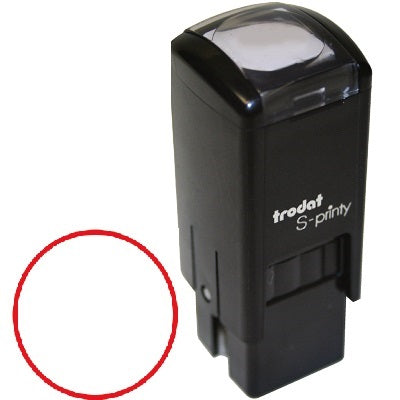 Stamp-S-Printy, Small, Circle, Red  --11391 - 2289