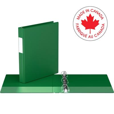 Binder-Essential 2300 1" D-Ring, Green - 2301-04
