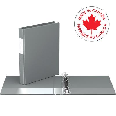Binder-Essential 2300 1" D-Ring, Grey - 2301-07